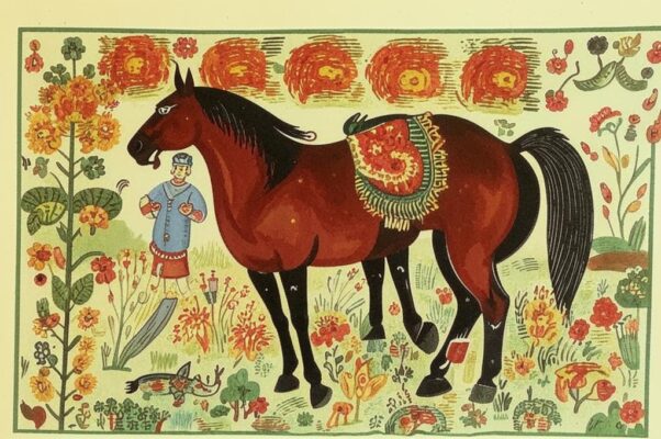 Конь («Топтал павлодарские травы недаром…»)