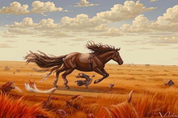 Охота с беркутами