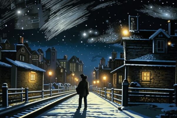 «Ночь каменеет на мосту...»