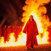 «Сверкнул костер в волнующемся дыме...»