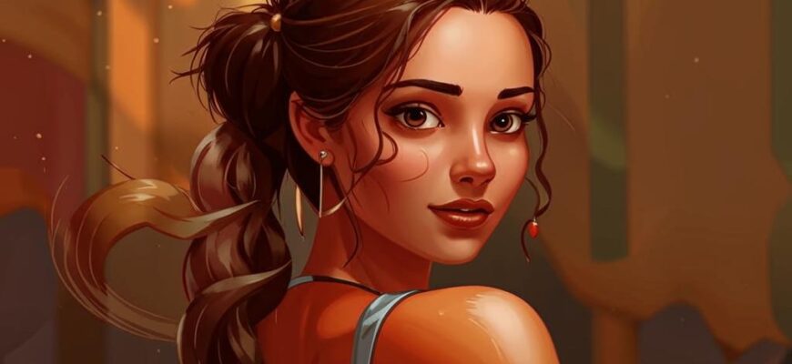 «Смоляные волосы откинуты...»