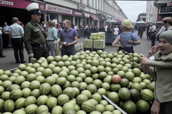 Торгуют арбузами