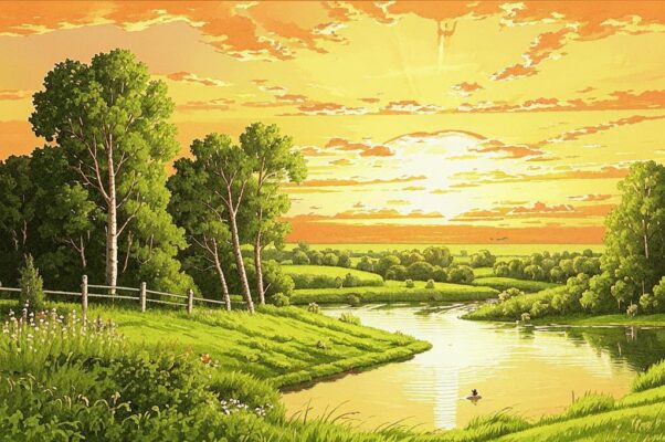 Сельская песня («Из трех голосо…»)