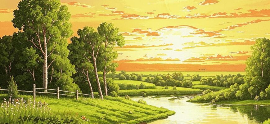 Сельская песня («Из трех голосо…»)