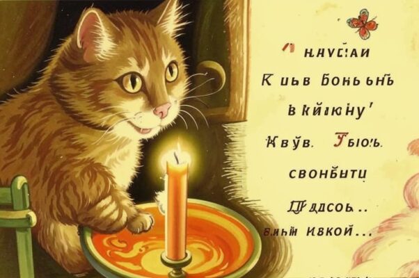 «Хочет кошка мышь найти...»