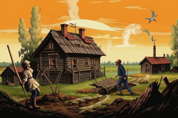 Частушки («Виноградарь пашет почв…»)