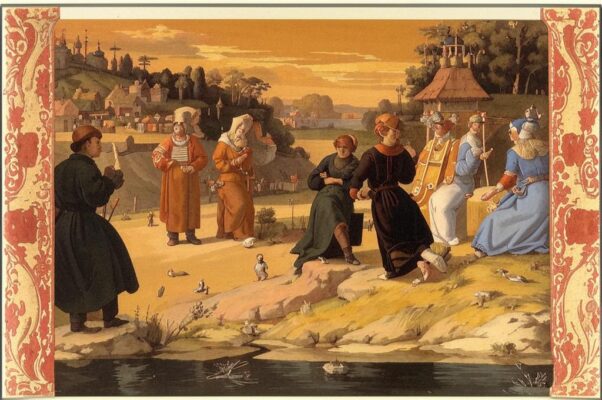 «В янтарном забытьи полуденных минут...»