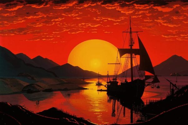 «Заката алого заржавели лучи...»