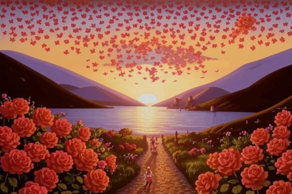 «И будут огоньками роз...»