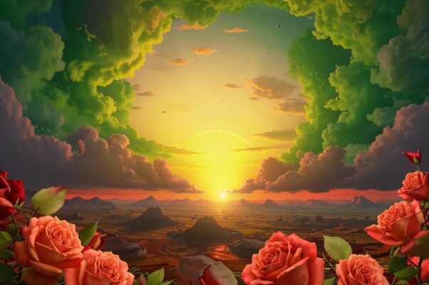 «Облака клубятся в безднах зеленых...»