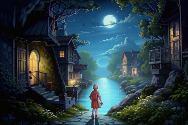 «Спустилась ночь. Погасли краски...»