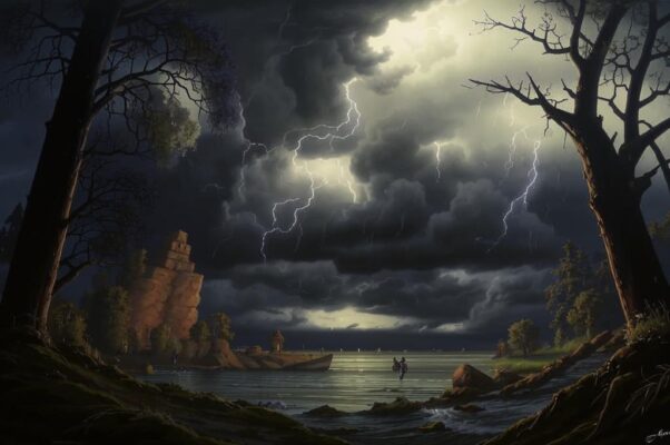 Гроза («Див кличет по древию, велит послушати Волзе, Поморью, Посулью, Сурожу…»)