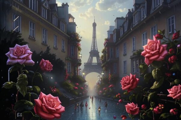 Дождь («В дождь Париж расцветает…»)