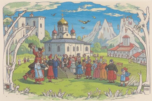 «Чикиликанье галок в осеннем дворе...»