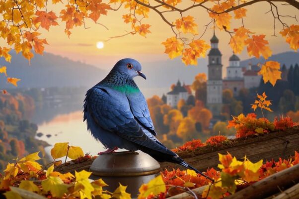 «Вот осень голубиной горлинкой...»