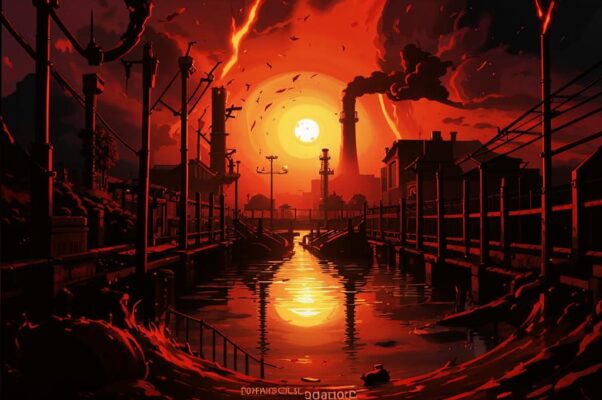 «За заборами низкорослыми...»