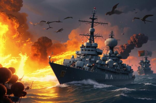 «Мортирой крикнул крейсер...»