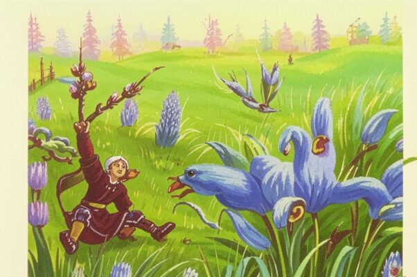 «Подснежник нежно нежится...»