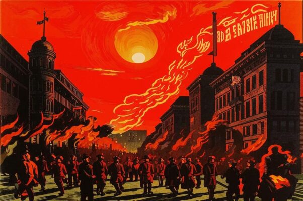 «Стальным прибоем иступленным...»