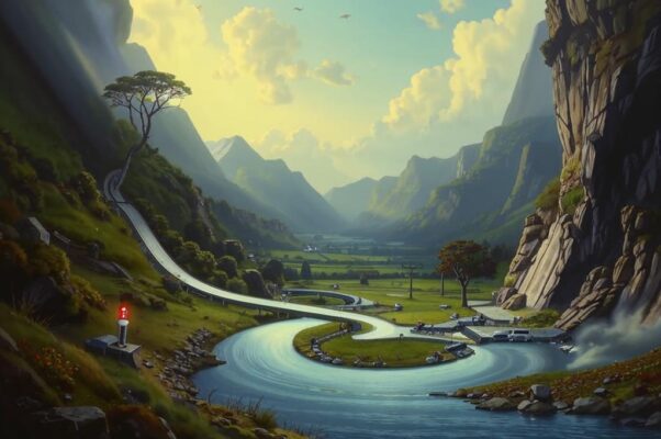 «У крутого поворота...»