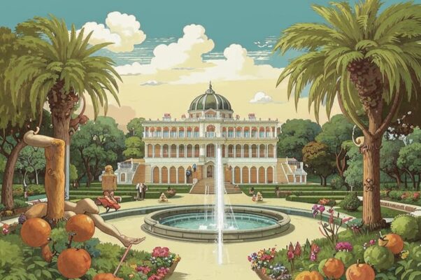 «Мой дворец красив и пышен, и тенист душистый сад...»