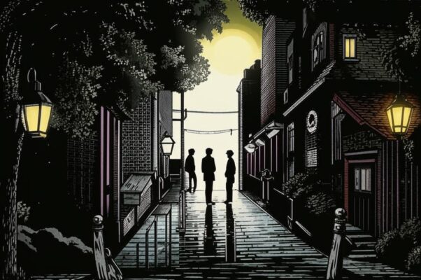 «Улица. Фонарь. И я...»