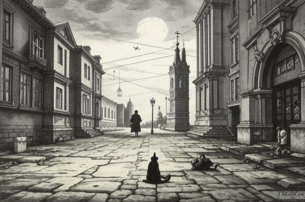 Бродячая собака («Не угнаться и драматург…»)