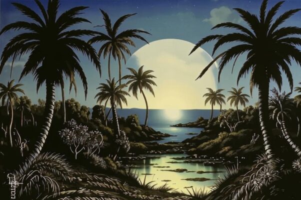 За что? («Качаются на лун…»)