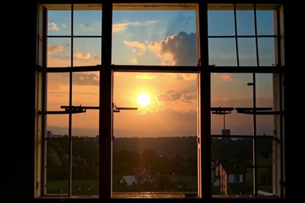 Мгновение («Сквозь окна светится небо высокое…»)