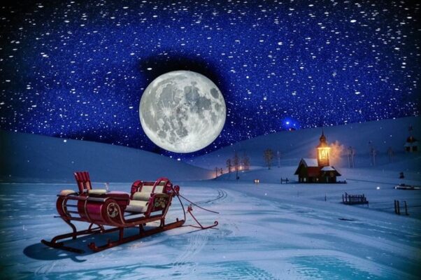 Никогда («Предутренний месяц на небе лежит…»)