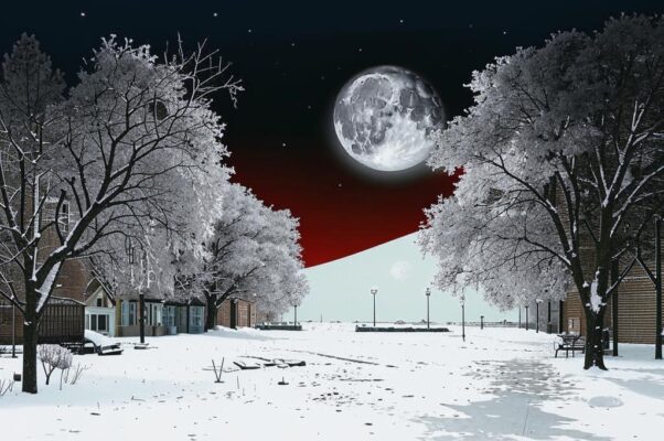 Тишь («На улицах белая тишь…»)