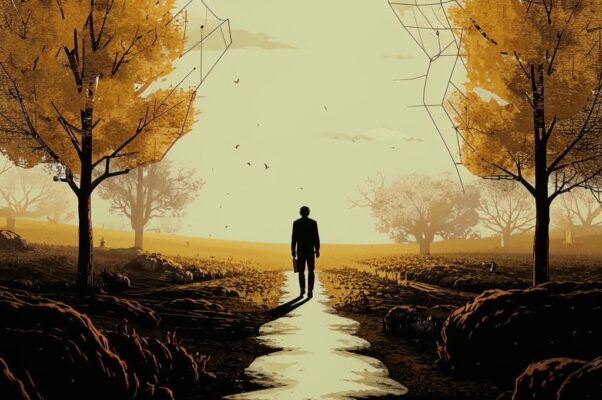 Осень («Отрадна тишина скудеющих полей…»)