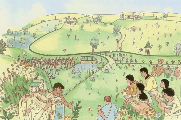 «Путь мой лежит средь безбрежных равнин...»