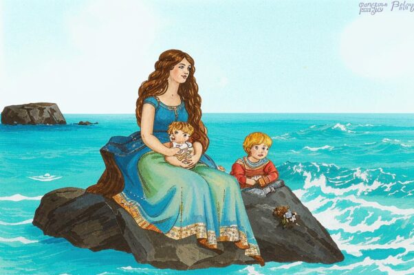 Критянка в море