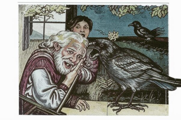 «Дедушка с ногой вороны...»