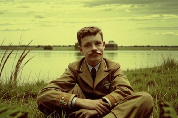 «Парень озеро обняв...»