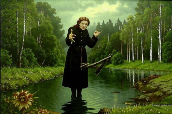 «Речка с тоской в берегах...»