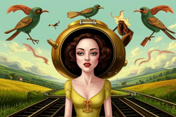 «У девушки птичья губа...»