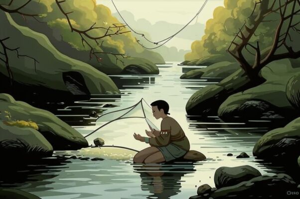 «У реки заболела рука...»