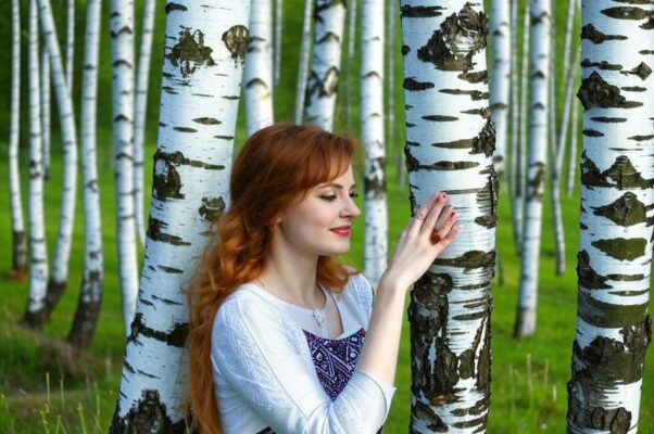 «Как узнал, что ты — она же, белоствольная, не знаю...»