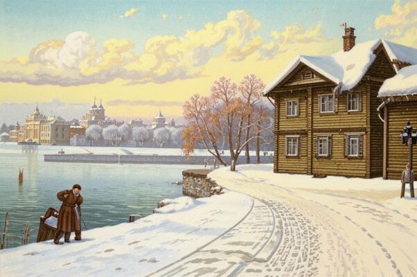 Тревога («Кривобокий, серенький, доживающий век…»)