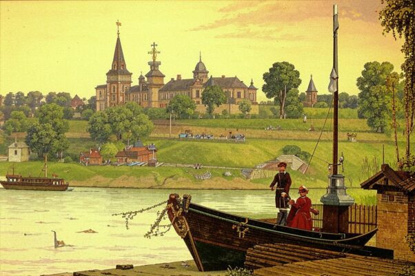Городок («Городок стоит небольшой…»)