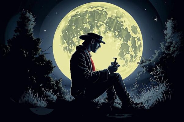 Луна («Я вечером с трубкой сидел у окна…»)