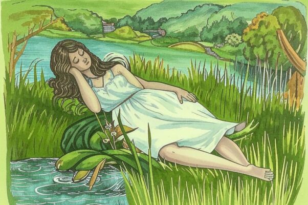 Призвание («Дева, дева!  в сень дубровы…»)