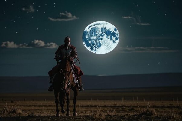 Романс («Одинок месяц плыл, зыбляся в тумане…»)