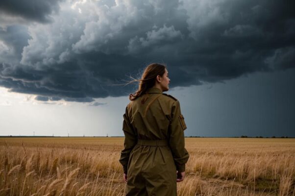 Русская песня («По́ неб…»)