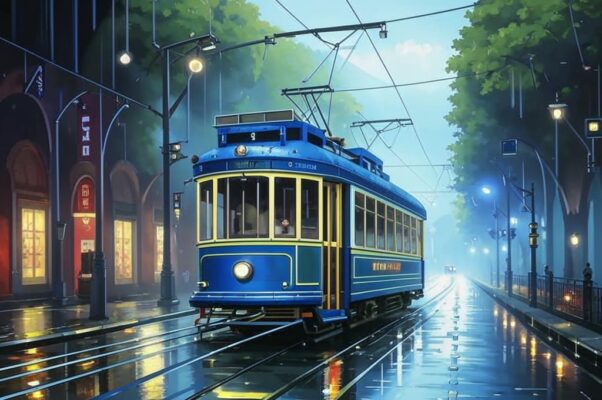 «В двери трамвая врываются будни...»