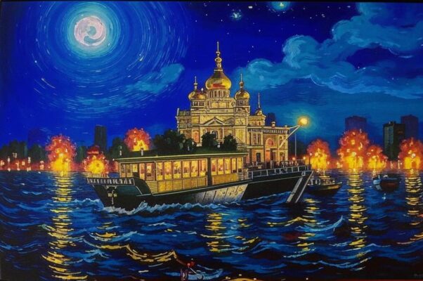 «Я дальше глядел — в голубую...»