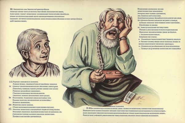 Старик («Мне отпер.  Он не спал.  Боялся моря…»)