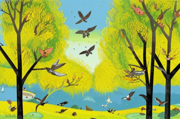 Лето («Знойное лето весна увенчал…»)